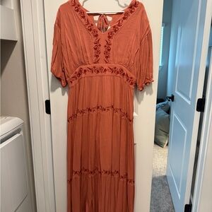 Bohme Embroidered Dress